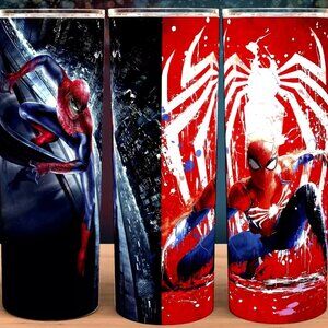 Spider-man  Web Slinger Comic Book Style Cup Mug Tumbler